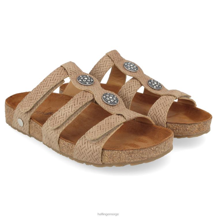 taupe vtress sandal 2H84690 Haflinger kvinner alice
