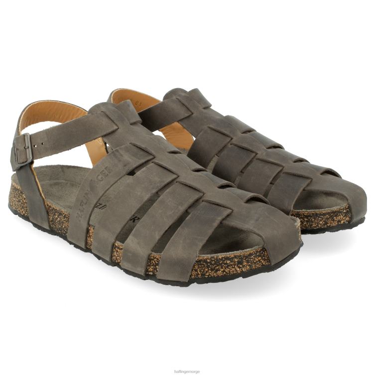 antrasitt sandal 2H84669 Haflinger menn peter uforet