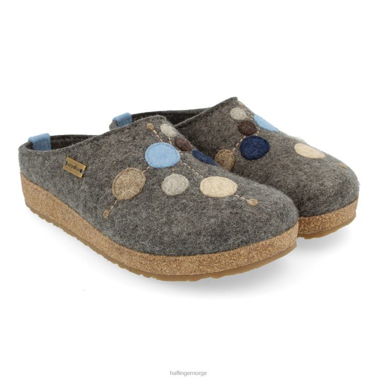 grå tette 2H8466 Haflinger menn faible